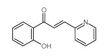 2-Propen-1-one,1-(2-hydroxyphenyl)-3-(2-pyridinyl)-结构式