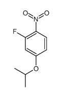 2-氟-4-异丙氧基-1-硝基苯结构式