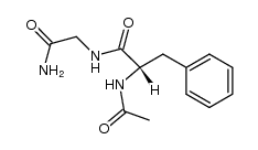 N-Ac-Phe-Gly-NH2结构式