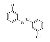 1-chloro-3-[(3-chlorophenyl)diselanyl]benzene Structure