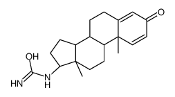 1-[(17β)-3-Oxoandrosta-1,4-dien-17-yl]ure Structure