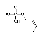[(E)-but-2-enyl] dihydrogen phosphate结构式