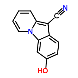 3-Hydroxypyrido[1,2-a]indole-10-carbonitrile Structure