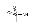 1,2-噻唑烷1,1-二氧化物结构式