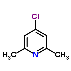 4-氯-2,6-二甲基吡啶结构式