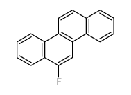 Chrysene, 6-fluoro-结构式