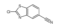 2-CHLOROBENZO[D]THIAZOLE-5-CARBONITRILE Structure
