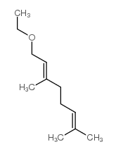 Ethyl geranyl ether Structure