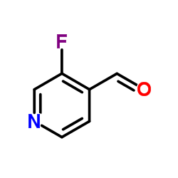 3-氟吡啶-4-甲醛结构式