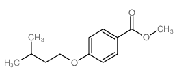 methyl 4-(3-methylbutoxy)benzoate结构式
