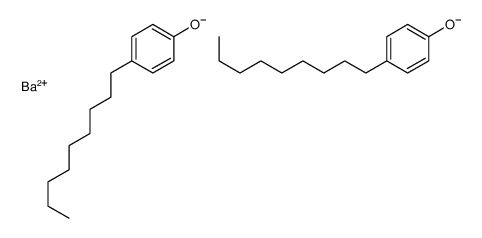 barium bis(p-nonylphenolate) Structure