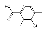 2-carboxy-4-chloro-3,5-lutidine Structure