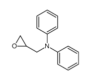 N-(oxiran-2-ylmethyl)-N-phenylaniline结构式