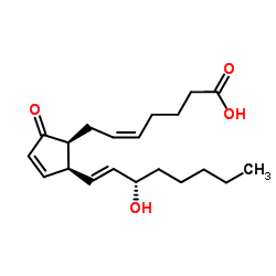 8-iso Prostaglandin A2 Structure