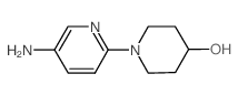 1-(5-氨基吡啶-2-基)哌啶-4-醇结构式