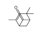 2,4,4-trimethylbicyclo[3.1.1]hept-2-en-6-one Structure