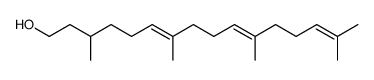 (E,E)-3,7,11,15-tetramethyl-6,10,14-hexadecatrien-1-ol Structure