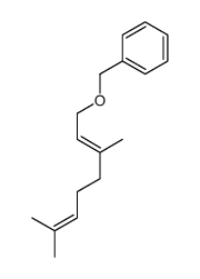 3,7-dimethylocta-2,6-dienoxymethylbenzene结构式