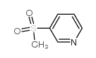 3-甲烷磺酰基吡啶结构式