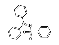 N-phenylsulphonyl-Se,Se-diphenylselenimide结构式