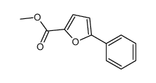5-苯基呋喃-2-羧酸甲酯结构式