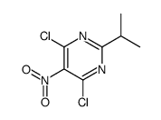 4,6-DICHLORO-2-(1-METHYLETHYL)-5-NITROPYRIMIDINE Structure