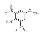 Benzenamine,4-methoxy-2,6-dinitro-结构式