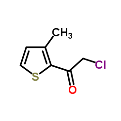 Ethanone, 2-chloro-1-(3-methyl-2-thienyl)- (9CI)结构式