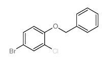 3-氯-4-苄氧基溴苯结构式