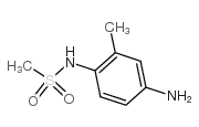 N-(4-氨基-2-甲基苯基)甲磺酰胺结构式