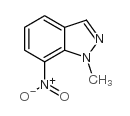 1-甲基-7-硝基-1H-吲唑结构式