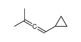 3-methylbuta-1,2-dienylcyclopropane结构式
