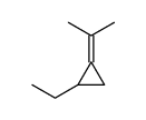 1-ethyl-2-propan-2-ylidenecyclopropane结构式