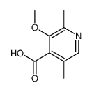 3-methoxy-2,5-dimethylpyridine-4-carboxylic acid Structure