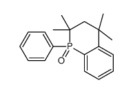 2,2,4,4-tetramethyl-1-phenyl-3H-phosphinoline 1-oxide Structure