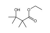 ethyl 3-hydroxy-2,2,3-trimethylbutanoate结构式