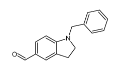 N-benzylindoline-5-carboxaldehyde Structure