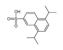 5,8-di(propan-2-yl)naphthalene-2-sulfonic acid结构式