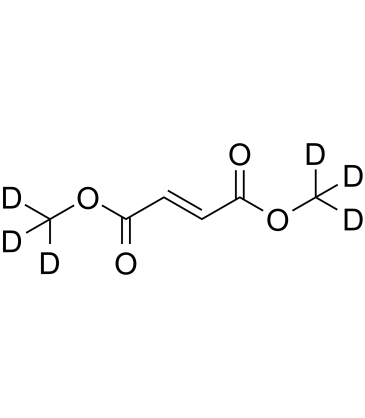 Dimethyl fumarate D6结构式