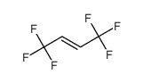 trans-1,1,1,4,4,4-Hexafluoro-2-butene Structure