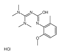 1-[bis(dimethylamino)methylidene]-3-(2-methoxy-6-methylphenyl)urea,hydrochloride结构式