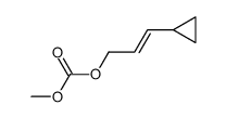 carbonic acid 3-cyclopropylallyl ester methyl ester Structure
