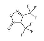 2-oxido-3,4-bis(trifluoromethyl)-1,2,5-oxadiazol-2-ium Structure