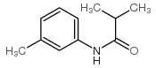 Propanamide, 2-methyl-N- (3-methylphenyl)-结构式