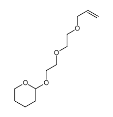 2-[2-(2-prop-2-enoxyethoxy)ethoxy]oxane结构式