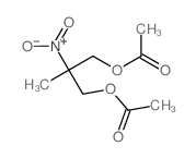 1,3-Propanediol,2-methyl-2-nitro-, 1,3-diacetate Structure