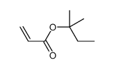 2-Propenoic acid, 1,1-dimethylpropyl ester Structure