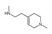 4-Pyridineethanamine,1,2,5,6-tetrahydro-N,1-dimethyl-(9CI) Structure