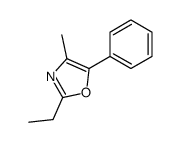 2-ethyl-4-methyl-5-phenyl-1,3-oxazole结构式