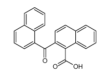 2-[1]naphthoyl-[1]naphthoic acid结构式